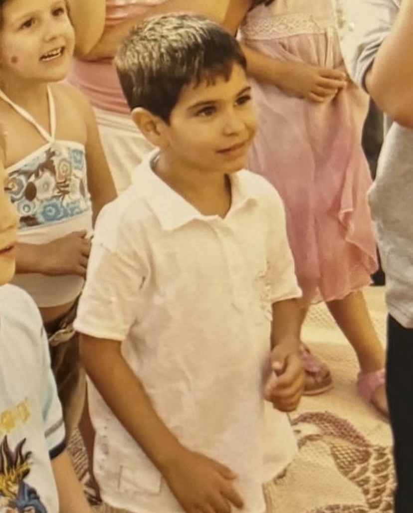 דויד ששון ז״ל בילדותו